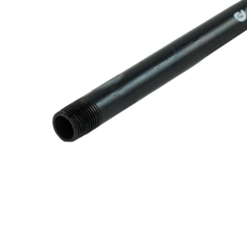1 in. x 30 in. Black Steel Schedule 40 Cut Pipe