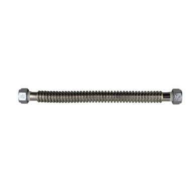 1. FIP x 1. FIP x 18. Stainless Steel Corrugated Water Connector