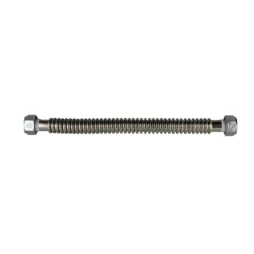 1. FIP x 1. FIP x 18. Stainless Steel Corrugated Water Connector