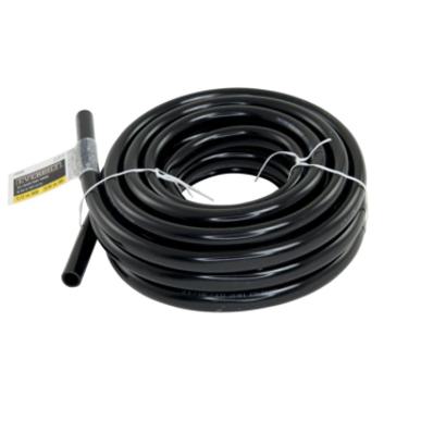 1/2 in. O.D. x 3/8 in. I.D. x 20 ft. Black Vinyl Tube
