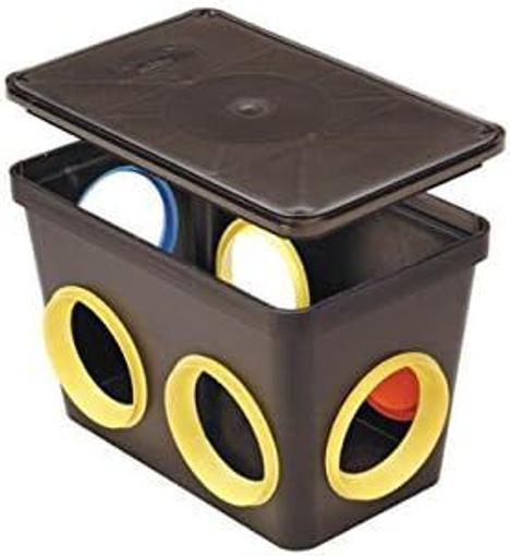 Septic Distribution Box, 6 Port