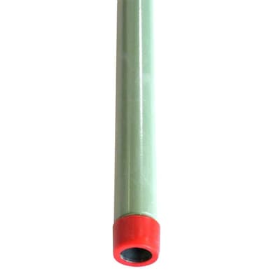 Green Steel Wrapped Pipe